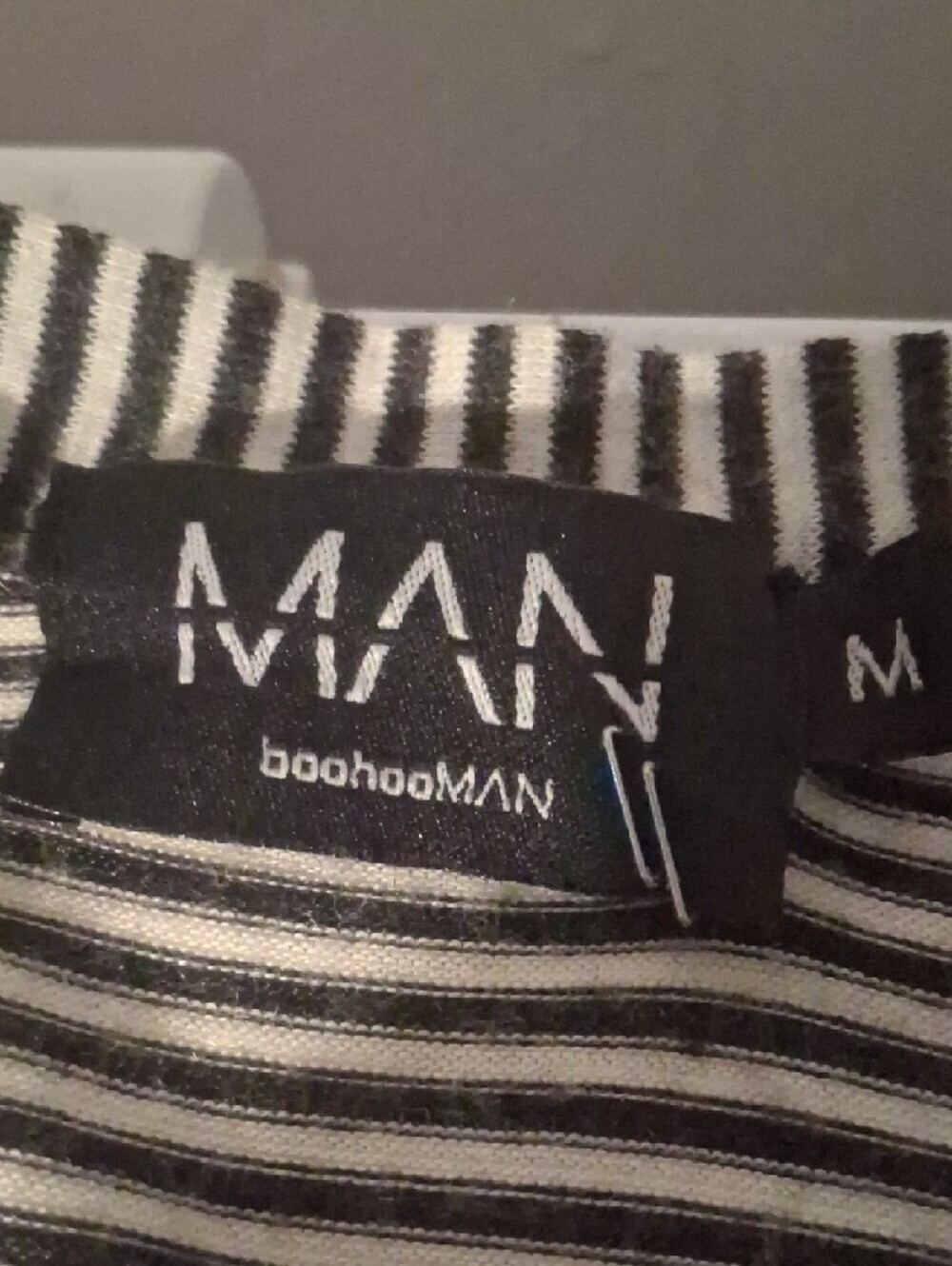 Bahooman Striped Floral Embroidered Soft Knit Top M - Picture 3 of 7